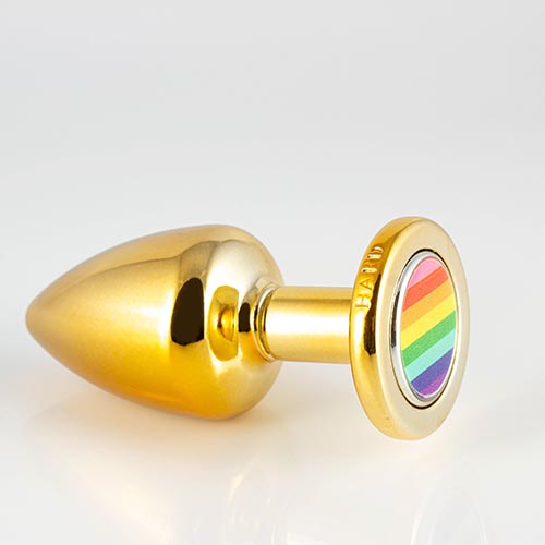 Plug G Pride Dourado