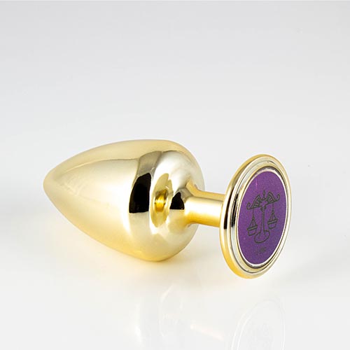 Plug M Dourado Libra