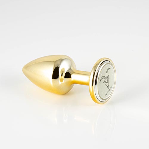 Plug P Dourado Capricórnio