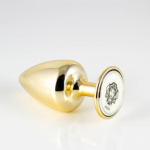 Plug M Dourado Virgem