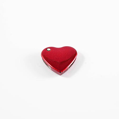 10 Separadores de palavras em forma de Coração Vermelhos