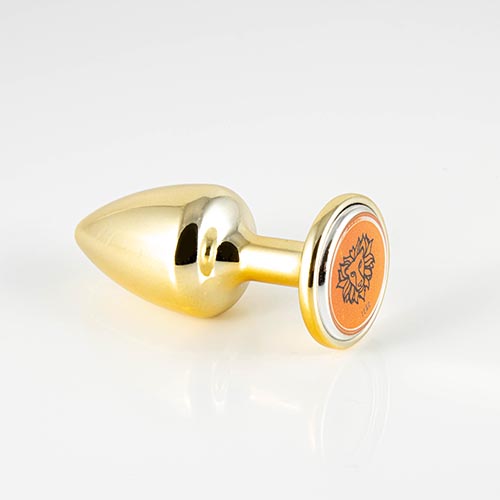 Plug P Dourado Leão