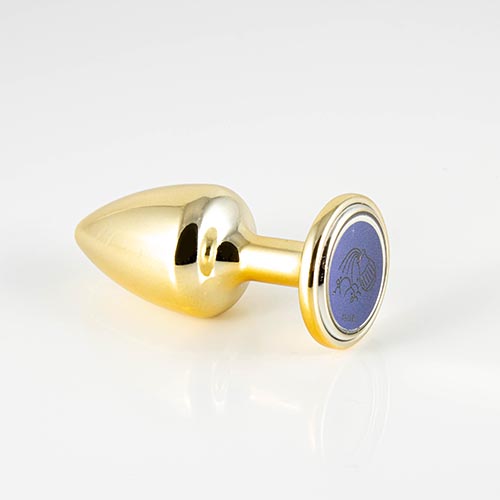 Plug P Dourado Aquário